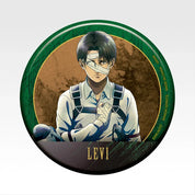 Attack on Titan Levi Ackerman metallic pin badge