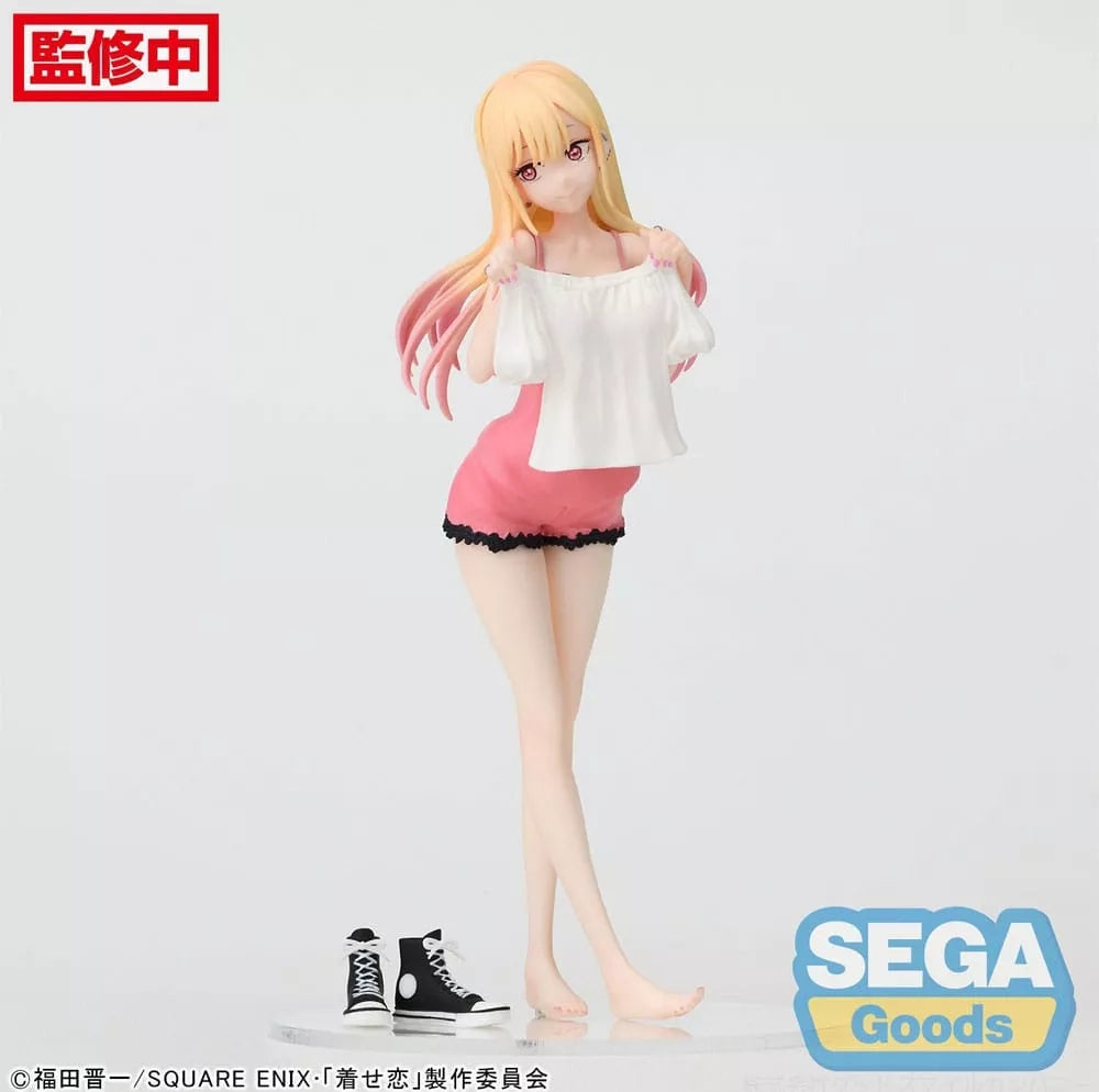 My Dress Up Darling Kitagawa Marin – In the Middle of Trying on Clothes Ver. Figure by SEGA