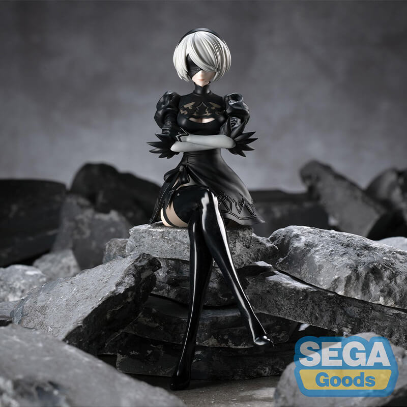 Nier Autamata 2B Chokonose Premium Figure by SEGA