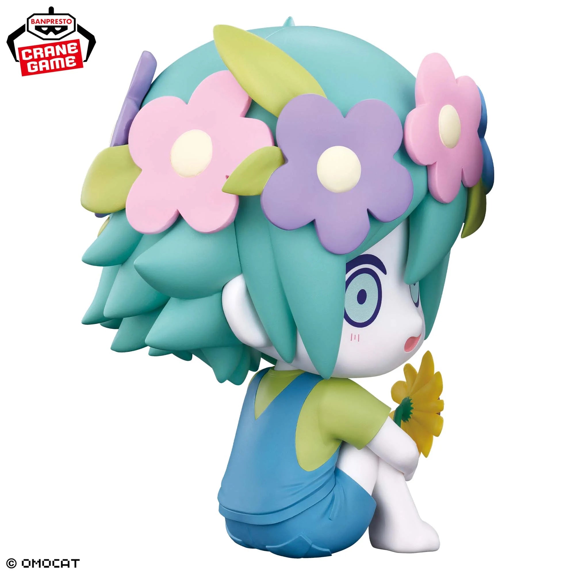 Omori Basil Sitting Figure by Bandai