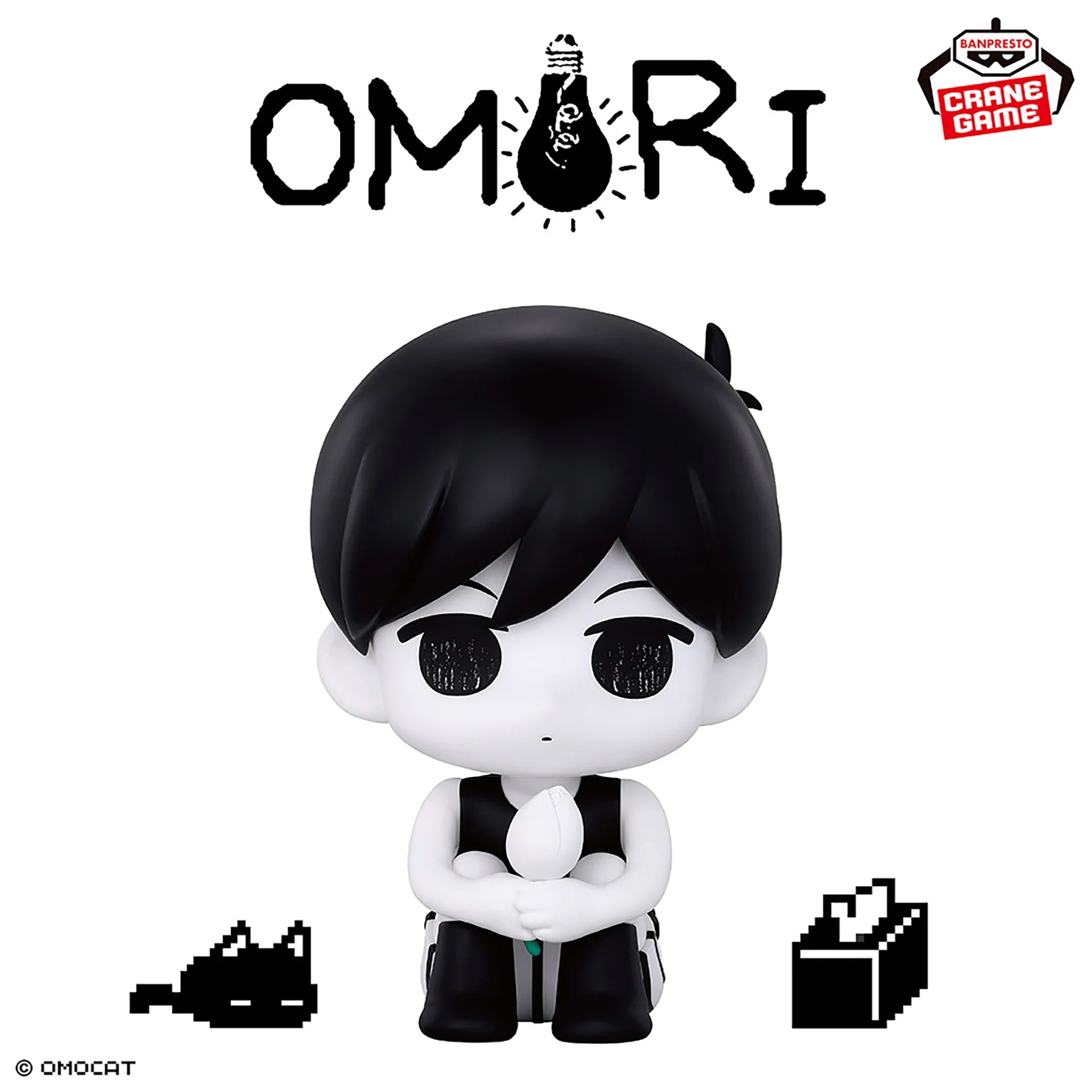 Omori Sunny Sitting Figure by Bandai