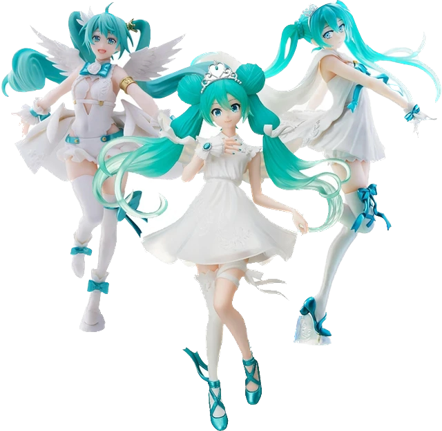 Vocaloid: Hatsune Miku 15th Anniversary Scale Figures by SEGA