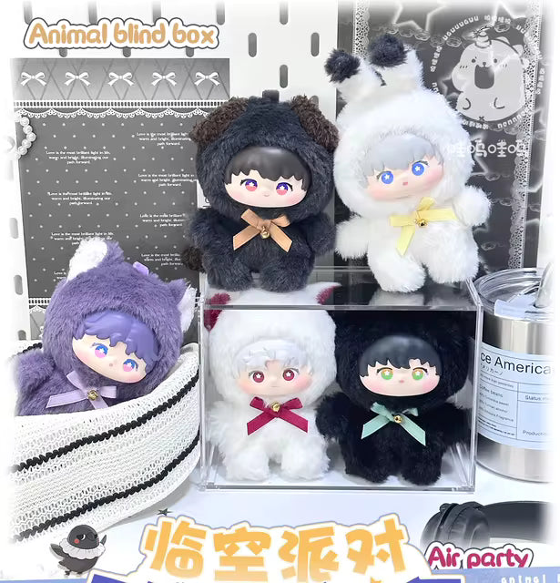 Genuine Spot Love And Deepspace Animal Series Blind Box Plush Keychain