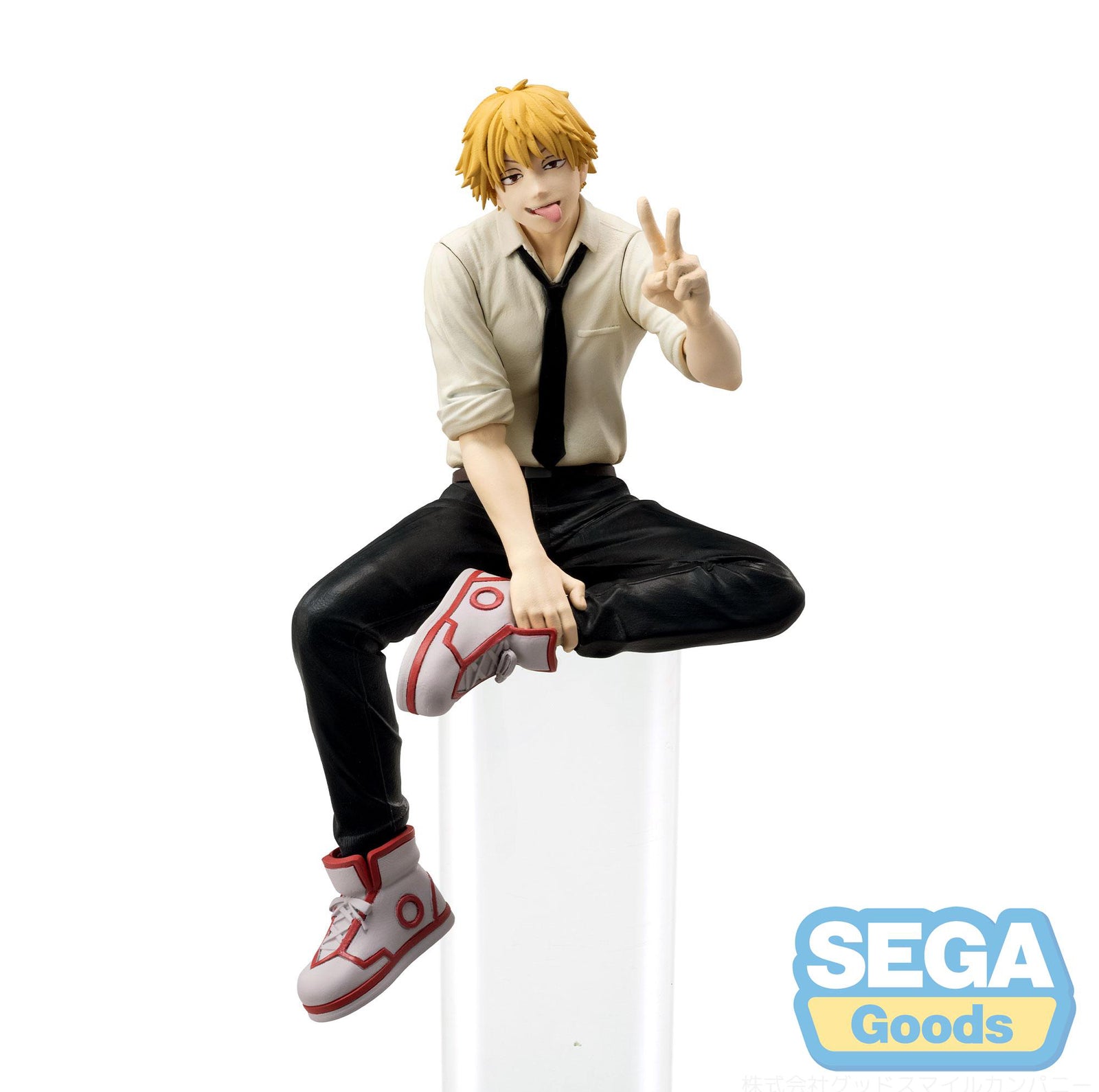 Chainsaw Man Denji Human Ver. Perching Figure by SEGA