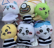 Chiikawa Jail Version Plush Keychain Japan