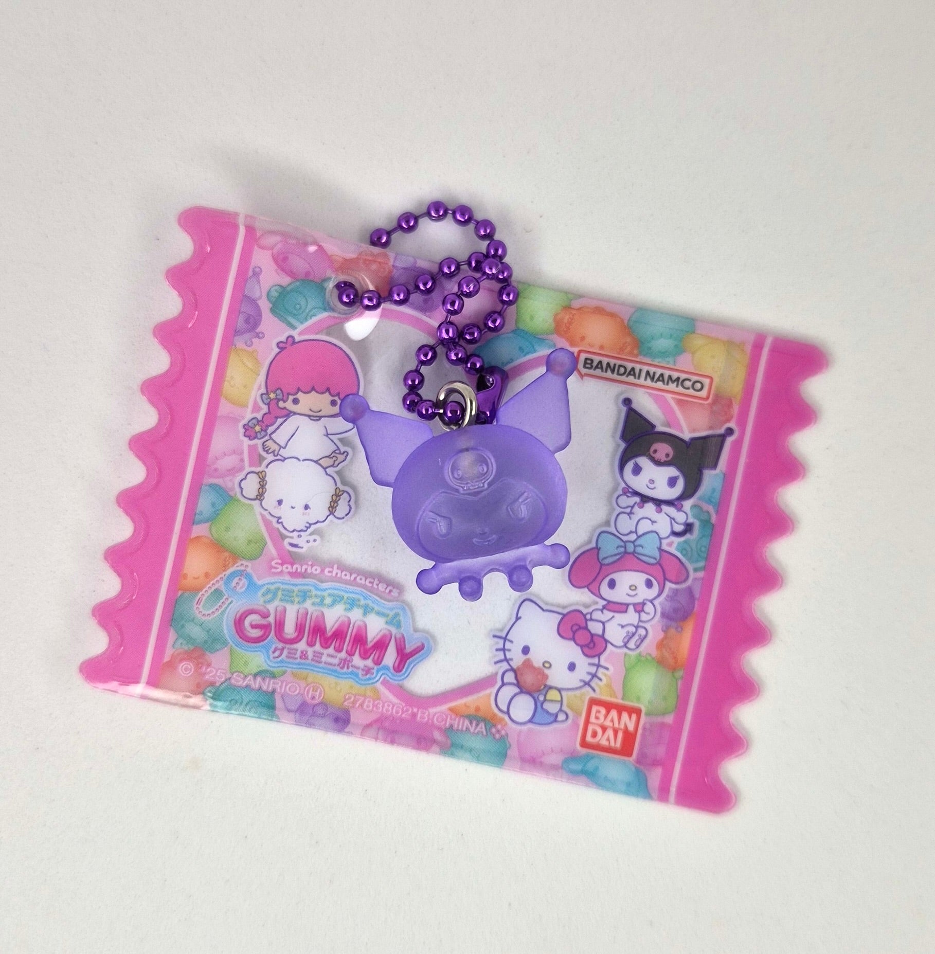Sanrio Characters Gummy & Mini Pouch Kuromi and My Melody