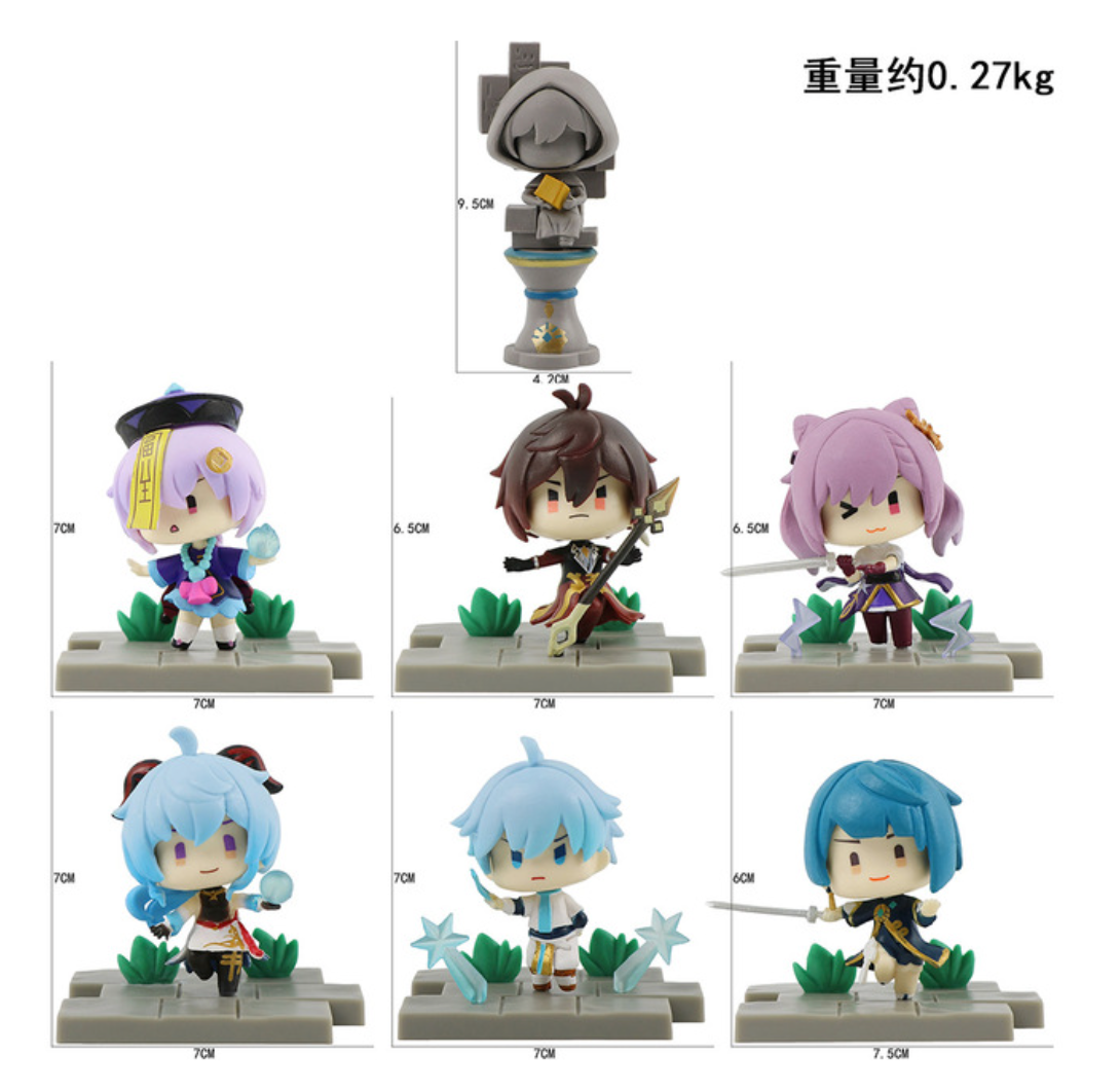 Genshin Impact: Liyue Mini figures