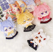 Genshin impact Handmade Plush Keychains