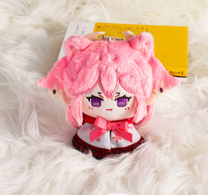Genshin impact Handmade Plush Keychains