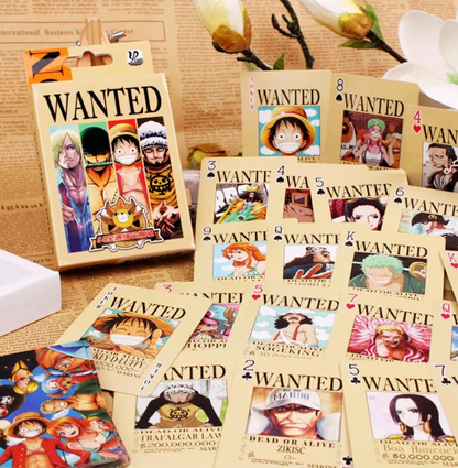 One Piece: WANTED Playing cards deck