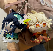 Genshin impact Handmade Plush Keychains