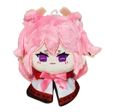 Genshin impact Handmade Plush Keychains