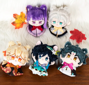 Genshin impact Handmade Plush Keychains