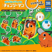 Chainsaw Man Pochita Mini Figure Keychain Transparent JP (1 Random Keychain) Gashapon