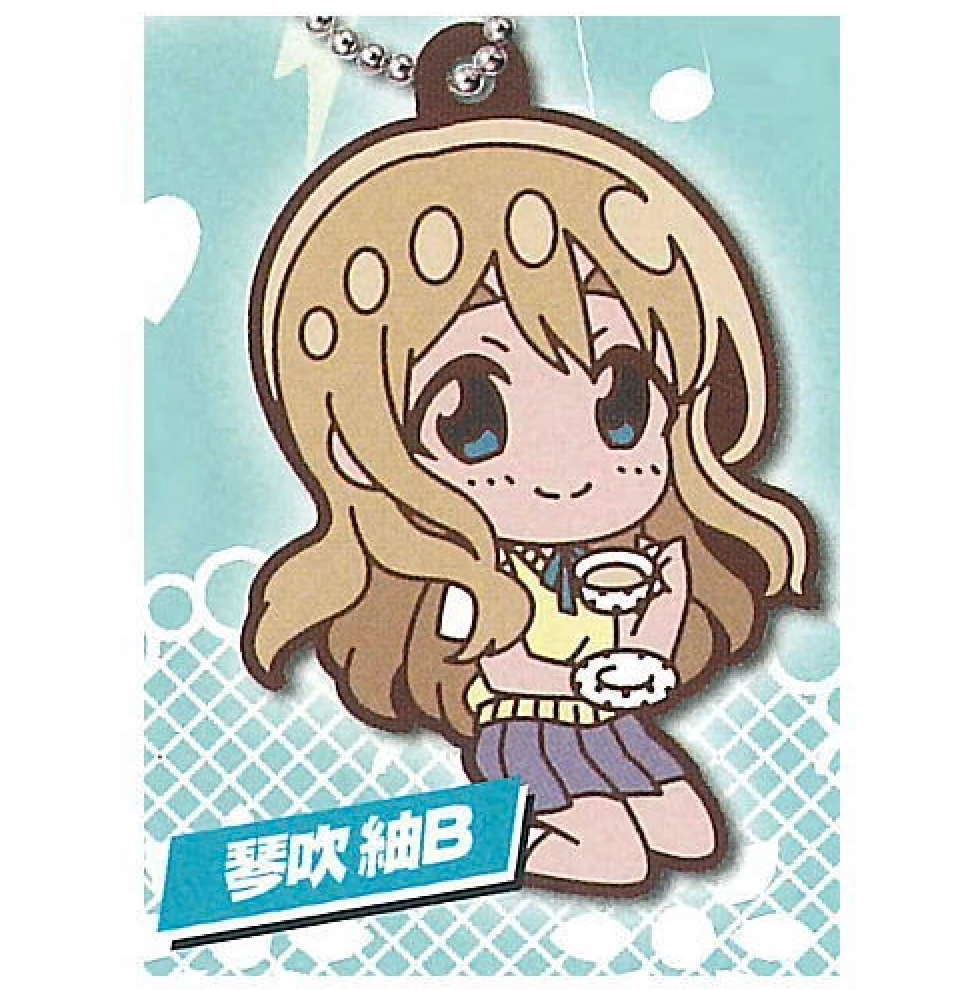 Deformed Rubber! K-ON! Keychain Tsumugi Kotobuki