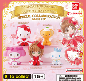 Cardcaptor Sakura x Sanrio Characters Special Collaboration Mascot Gashapon