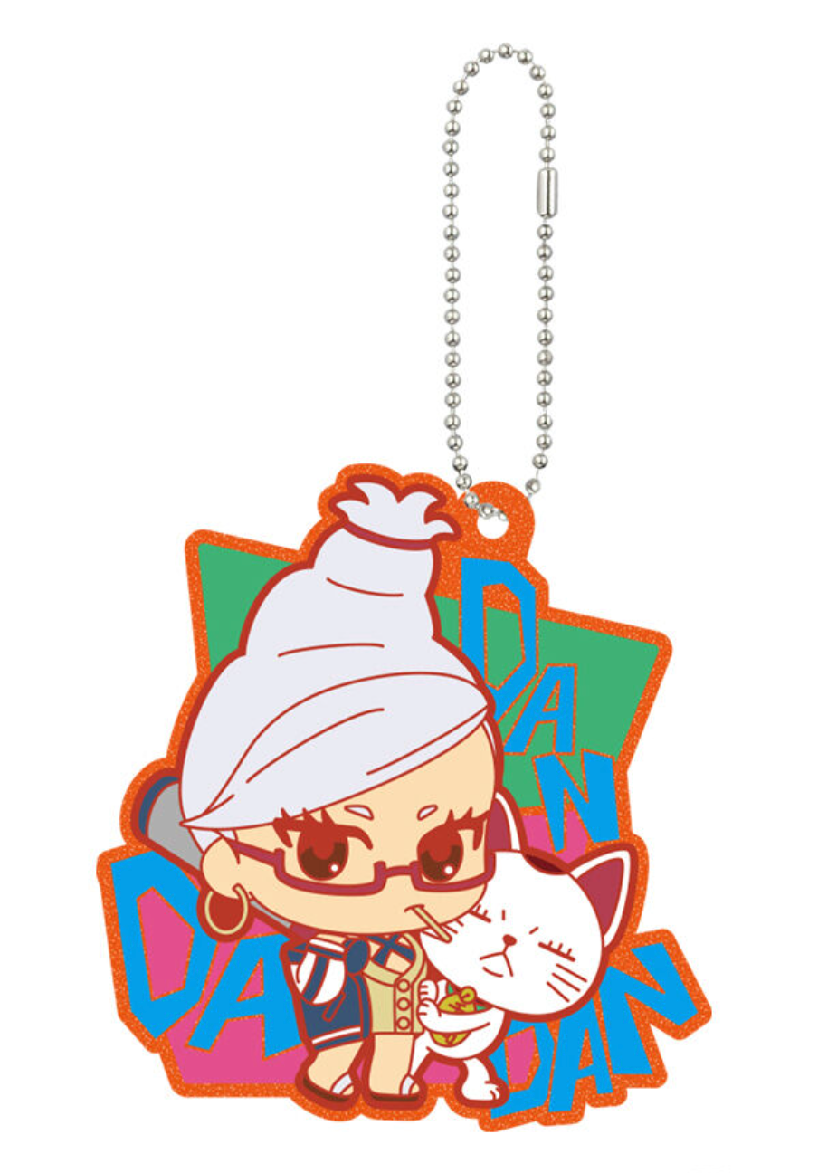 Dandadan Deformed Rubber Mascot Keychain Gashapon