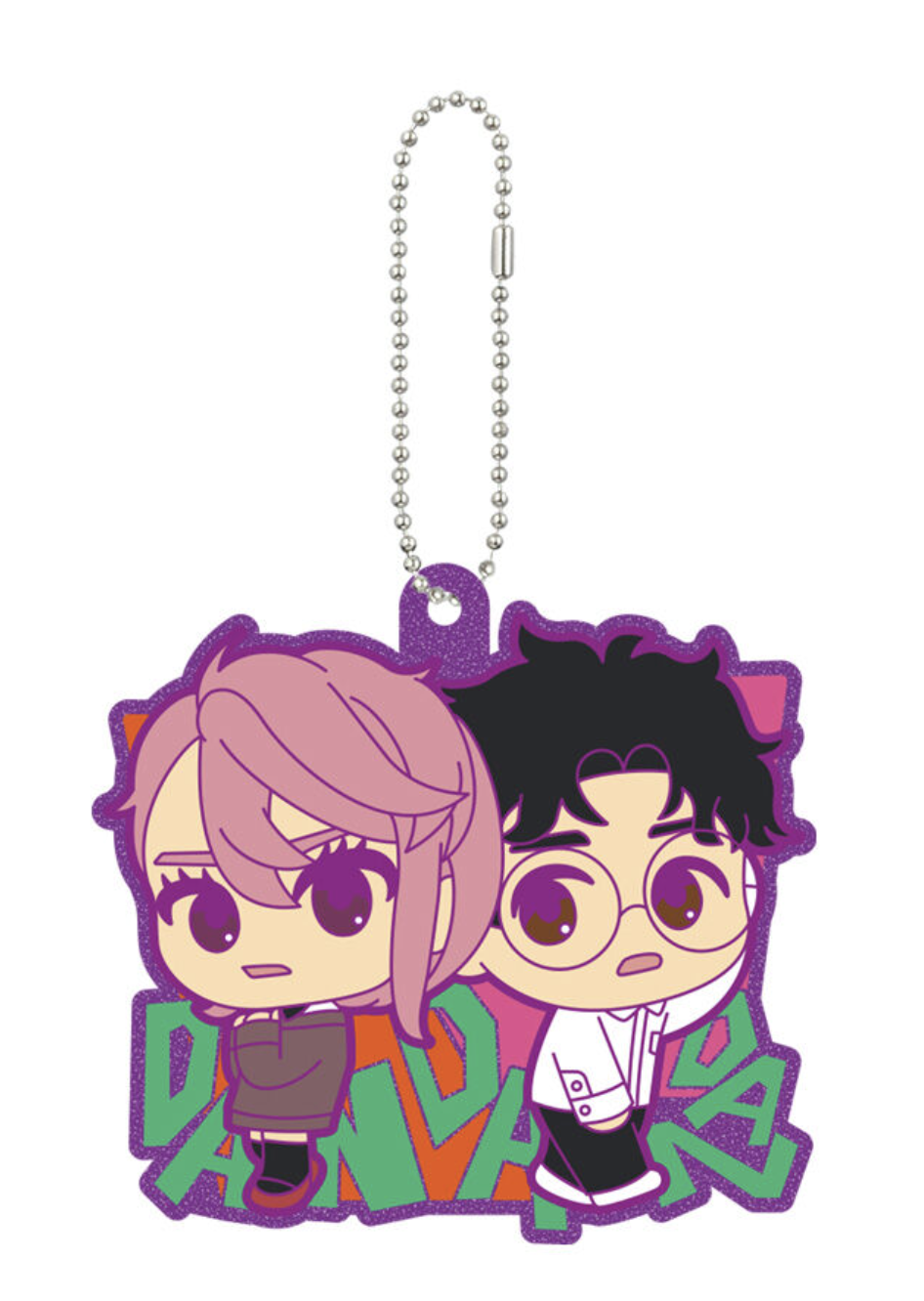 Dandadan Deformed Rubber Mascot Keychain Gashapon