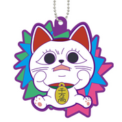 Dandadan Deformed Rubber Mascot Keychain Gashapon