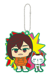 Dandadan Deformed Rubber Mascot Keychain Gashapon