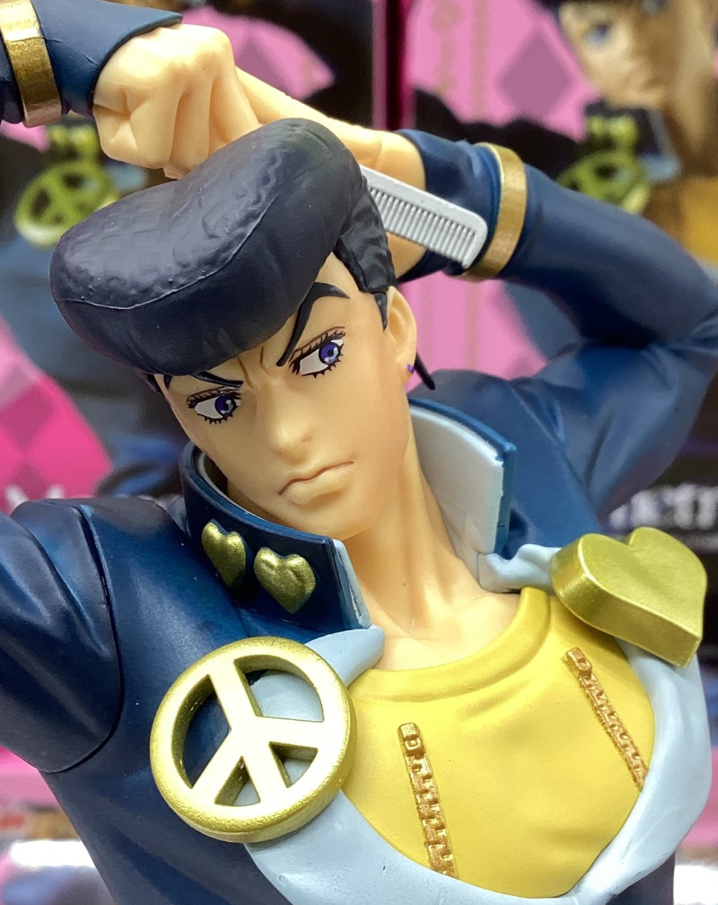 Jojo's Bizarre Adventure Josuke Higashikata Mometria figure by Bandai