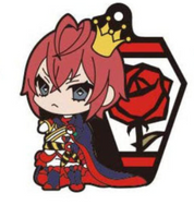 Twisted Wonderland Character Rubber Keychain Mascot Gashapon