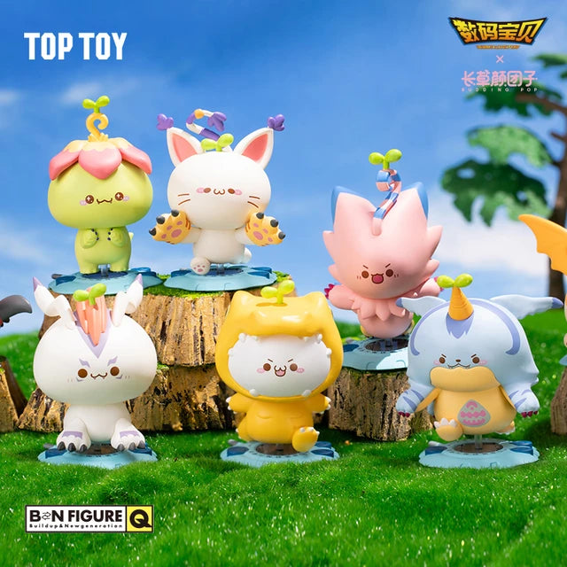 Digimon x Budding Pop Blind Box Figures