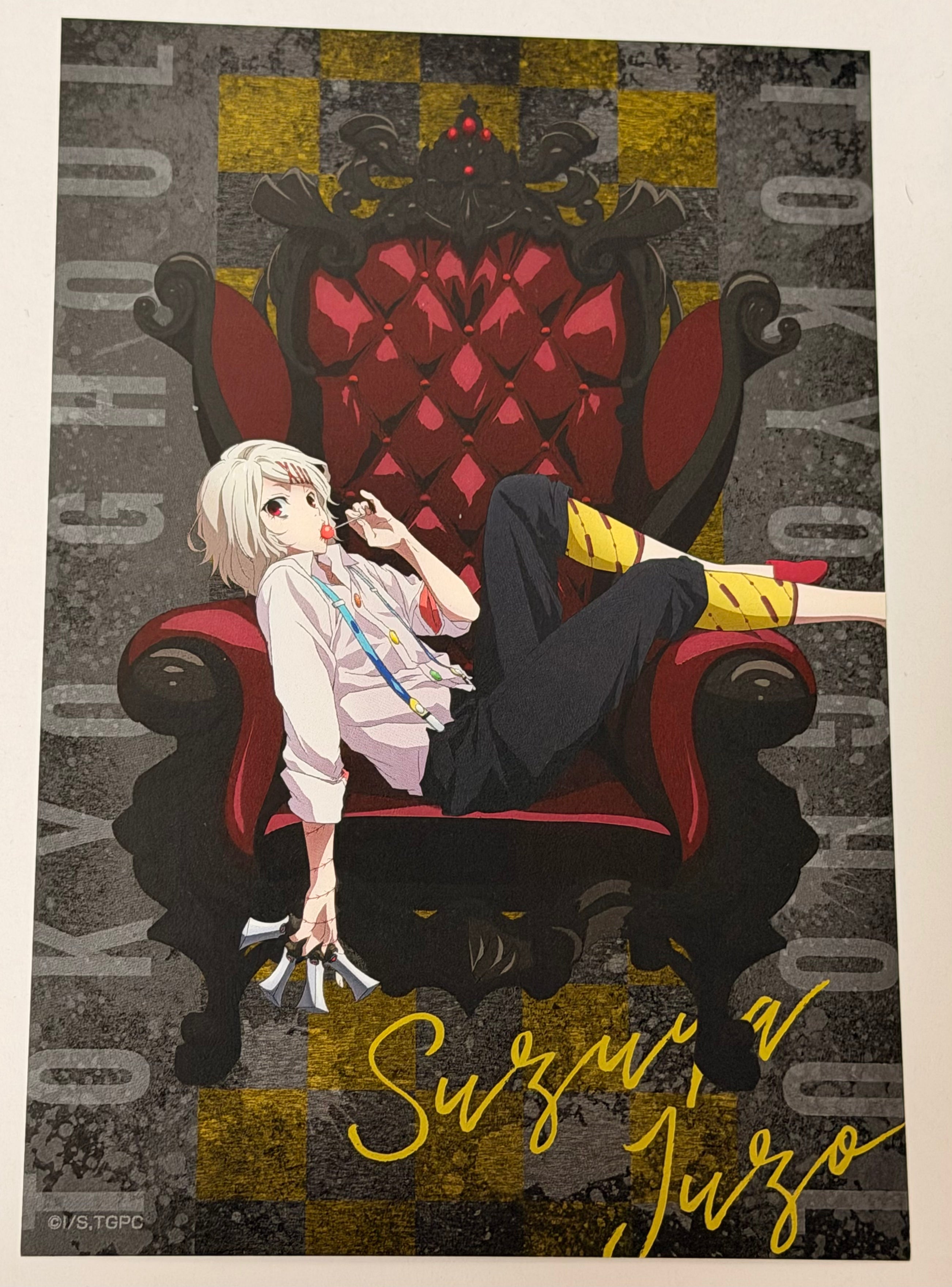 Tokyo Ghoul Official Collector Postcard 3