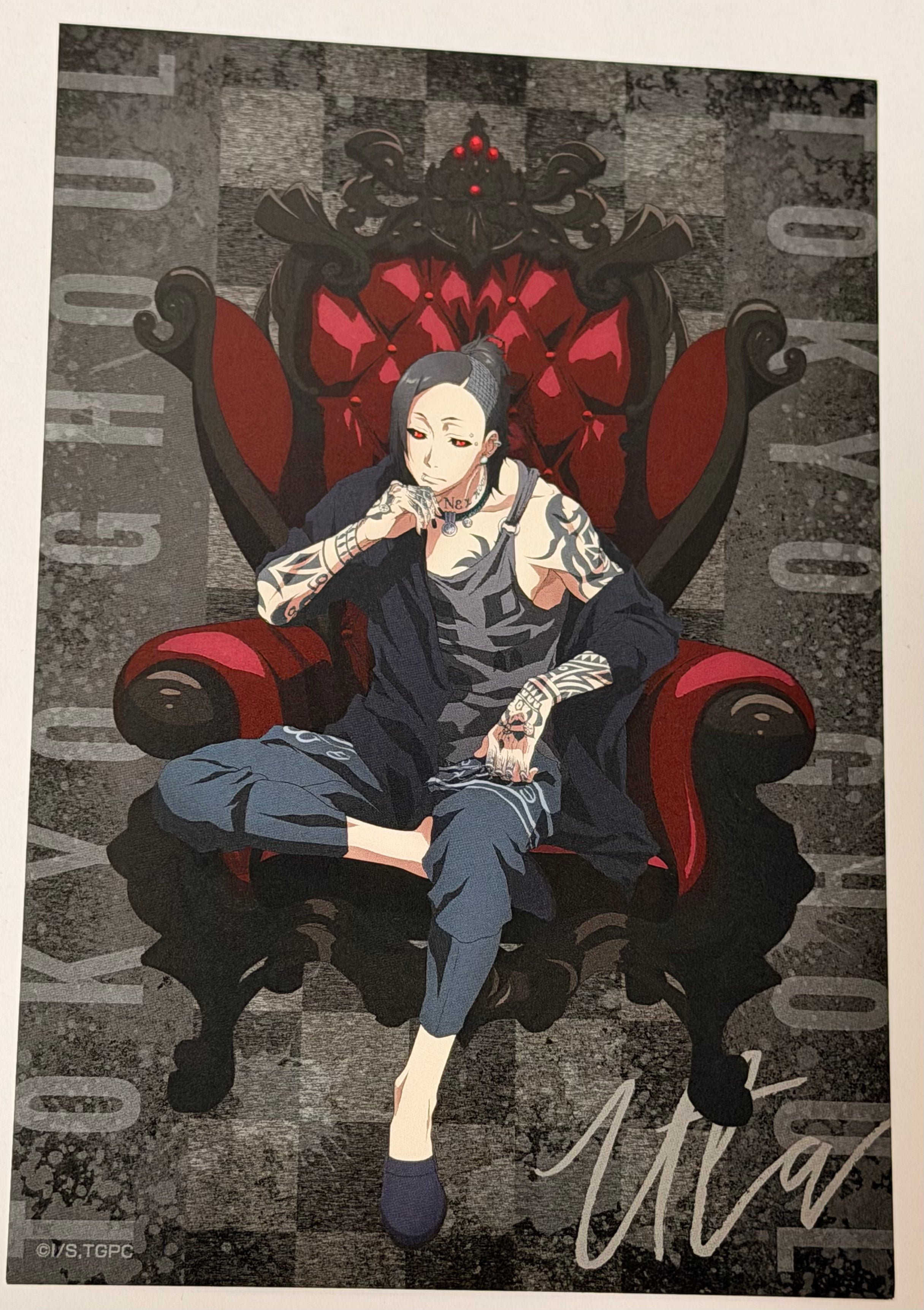 Tokyo Ghoul Official Collector Postcard 4