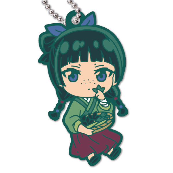 The Apothecary Diaries rubber keychain DefoLaba series Gashapon