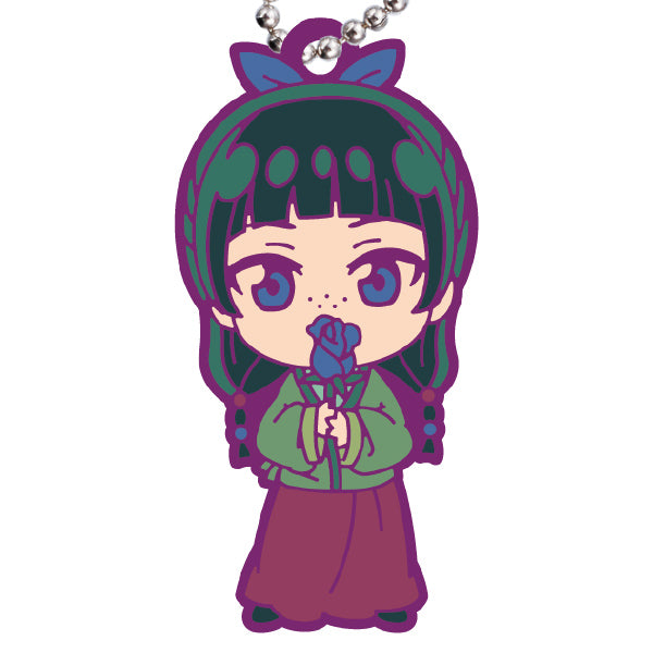 The Apothecary Diaries rubber keychain DefoLaba series Gashapon