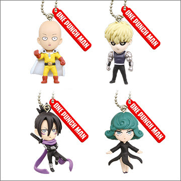 OnePunch Man Character Mascot Keychain Gashapon Takara Tomy