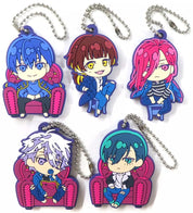 Blue Lock Character Mascot Rubber Keychain Gashapon
