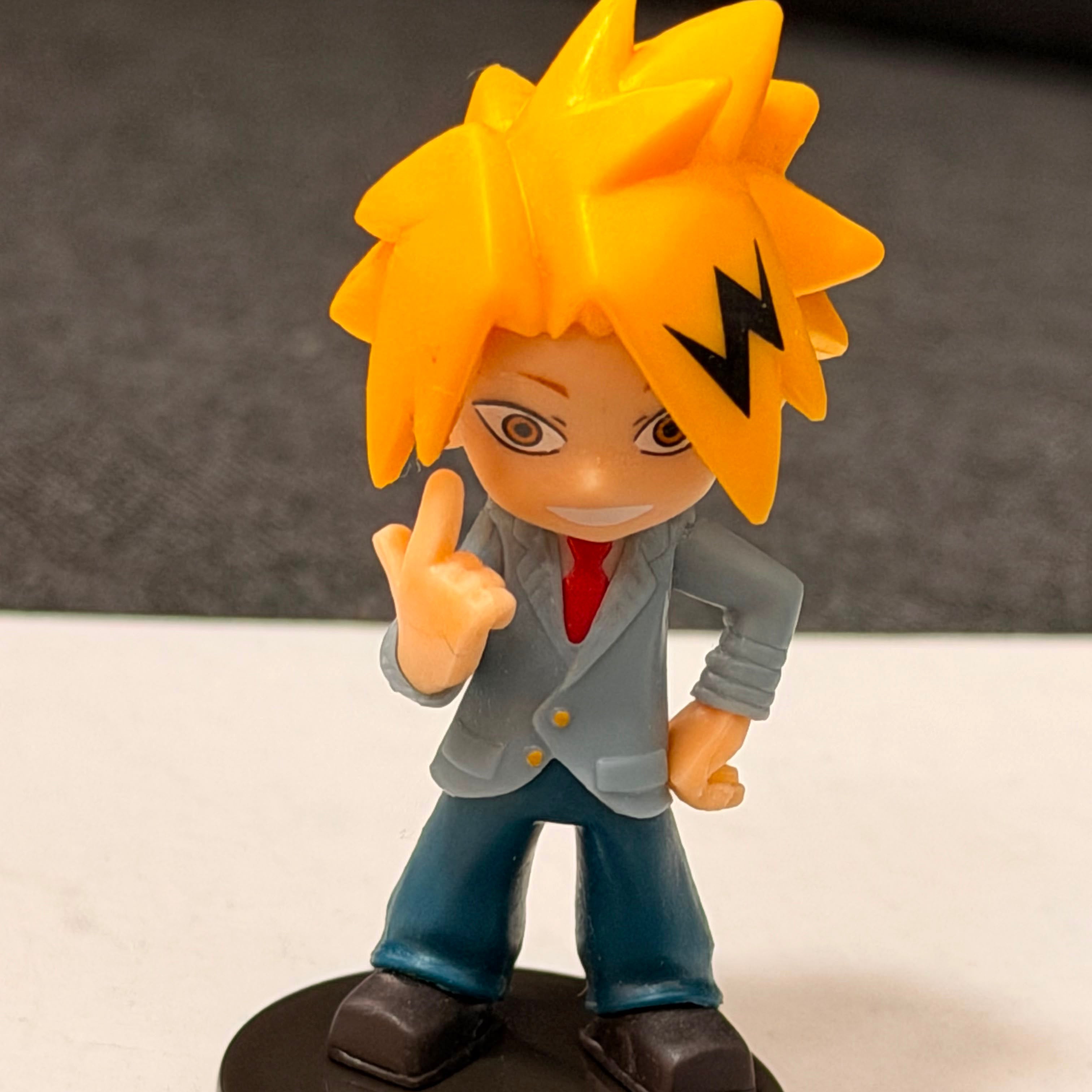 My Hero Academia Denki Kaminari mini figurine by Furuta