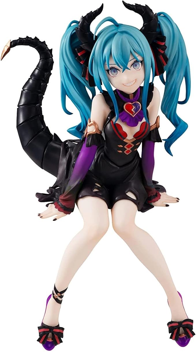NO BOX HATSUNE MIKU - FuRyu Villian Color Variation Noodle Stopper figure
