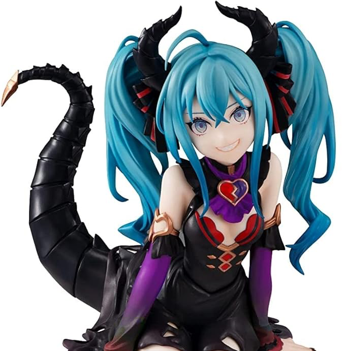 NO BOX HATSUNE MIKU - FuRyu Villian Color Variation Noodle Stopper figure