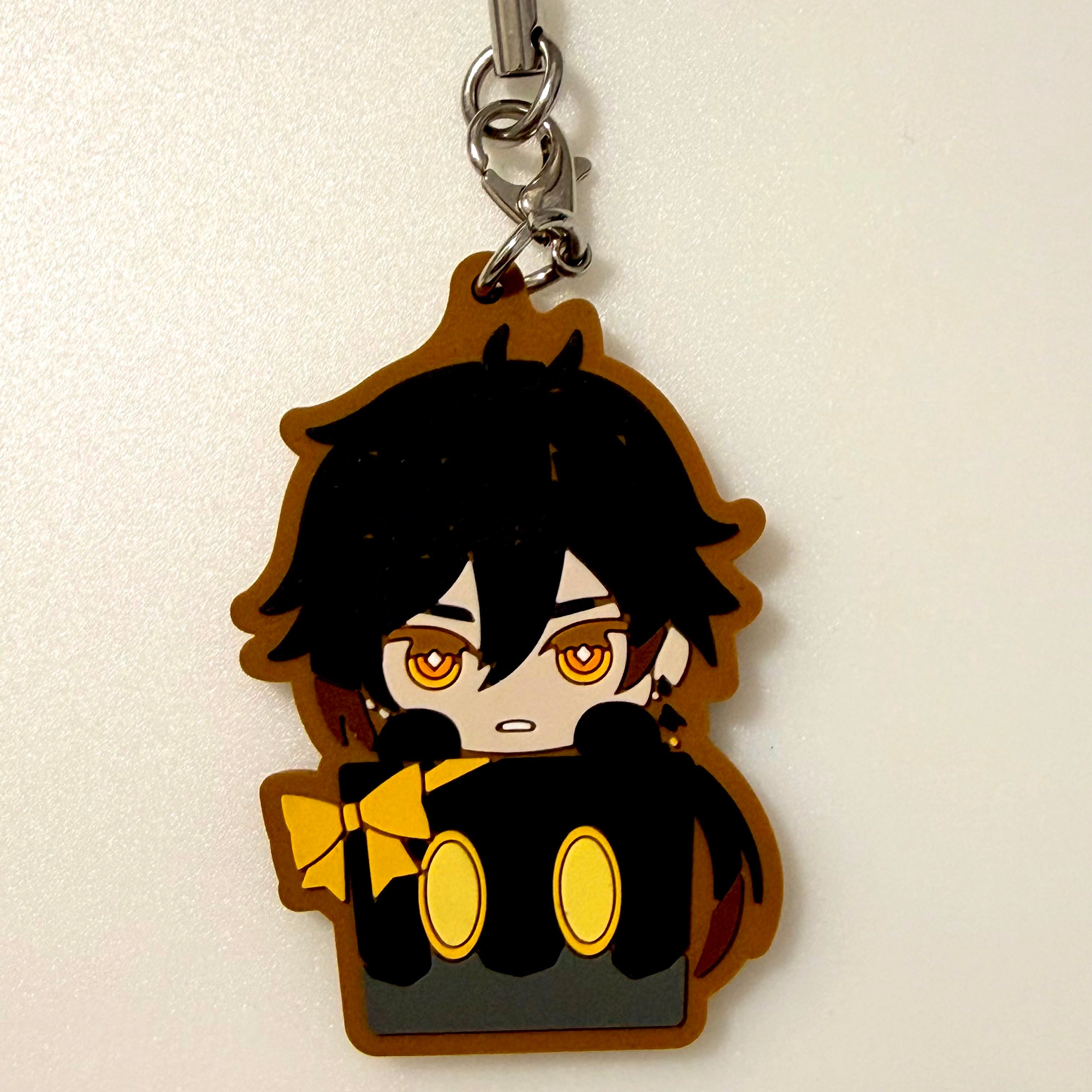 HoYoverse Genshin Impact Zhongli strap rubber keychain by TAITO