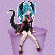 NO BOX HATSUNE MIKU - FuRyu Villian Color Variation Noodle Stopper figure