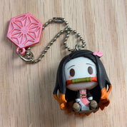 Demon Slayer Kamado Nezuko “Chokonokko” mini figurine keychain by Bandai