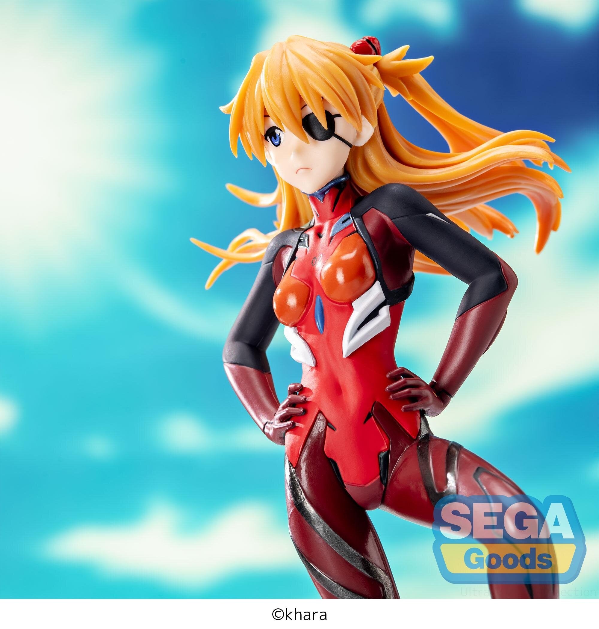 OPEN BOX Evangelion 3.0+0.1 Asuka Shikinami Langley  Thrice Upon a Time Figure by SEGA