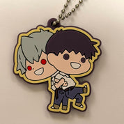 Evangelion Shinji Ikari & Kaworu Nagisa rubber keychain