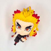 Demon Slayer Rengoku Kyojuro mini figurine keychain by Bandai