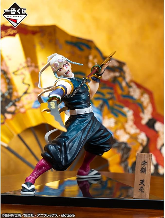 OPEN BOX - Demon Slayer Ichibansho Tengen Uzui figure by Bandai Namco
