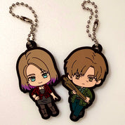 Silent Hill 2 Maria & James rubber keychains by Bushiroad