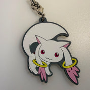 Puella Magi Madoka Magica Kyubey strap rubber keychain by COSPA
