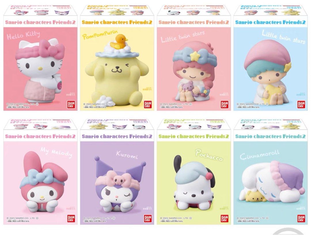 Sanrio Characters Friends Vol.2 Blind Box Figures by BANDAI