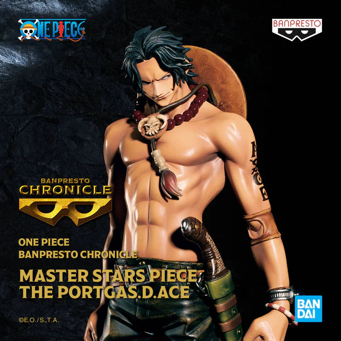 NO BOX One Piece Portgas D Ace MASTER STARS Figure by Bandai
