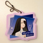 My Dress up Darling Marin Kitagawa Rose Cosplay rubber keychain by Aniplex
