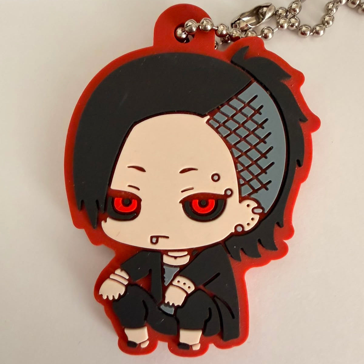 Tokyo Ghoul Uta rubber keychain