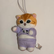 Mofusand - Pajama Nyanko (B -Panda) plush keychain
